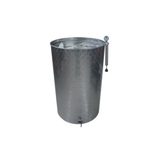 Recipient din inox pentru vin, cu capac flotant pneumatic, 150 l, Italia
