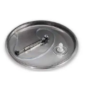 Recipient din inox pentru vin, cu capac flotant pneumatic, 200 l, Italia - imagine 3
