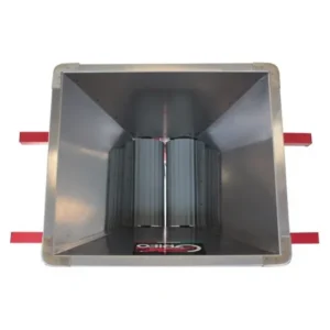 Alternative view of Mini zdrobitor manual pentru struguri, cuvă 400 × 400 mm