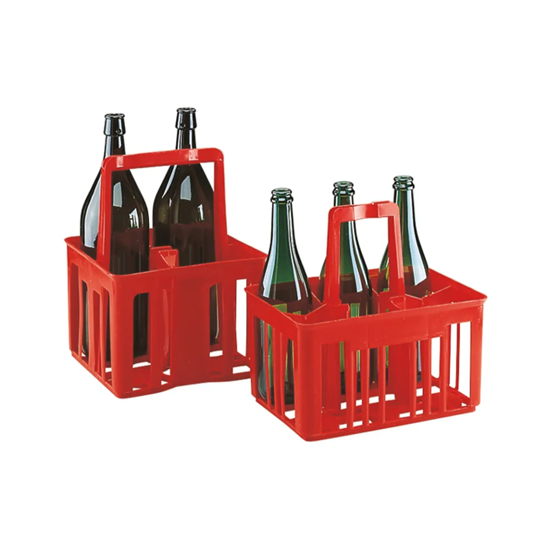 Ladă din plastic pentru 6 sticle