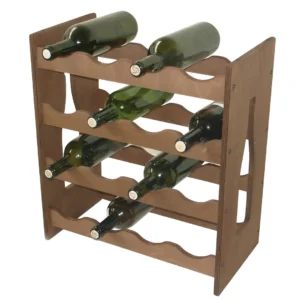 Raft din lemn CANTINETTA pentru 16 sticle