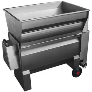 Alternative view of Zdrobitor electric pentru struguri, integral din inox, cu desciorchinător și pompă încorporată pentru transfer