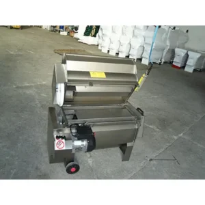 Zdrobitor electric pentru struguri, integral din inox, cu desciorchinător și pompă încorporată pentru transfer - imagine 5